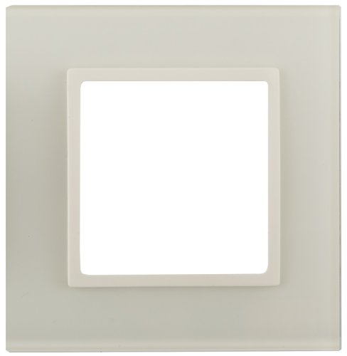 Рамка универсальная Эра Elegance 1-м. стекло слоновая кость/слоновая кость картинка